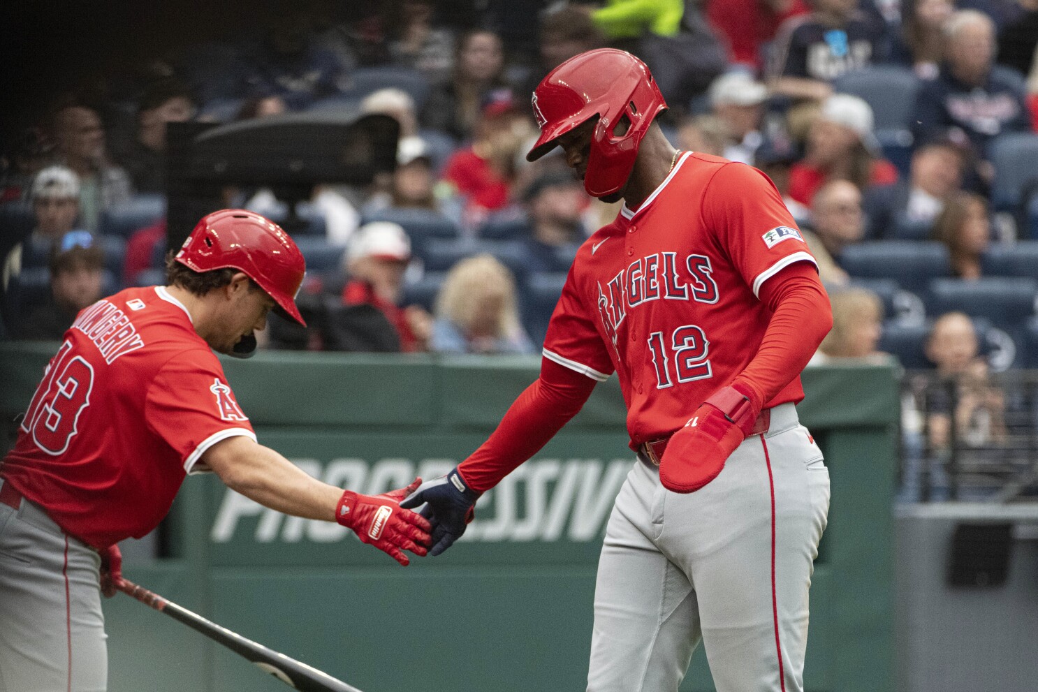 Soriano tosses 6 scoreless innings as Angels beat Guardians 4-1 in Trout's return