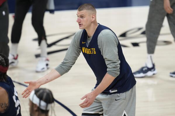 Nikola Jokic talks about his first NBA practice for the Nuggets