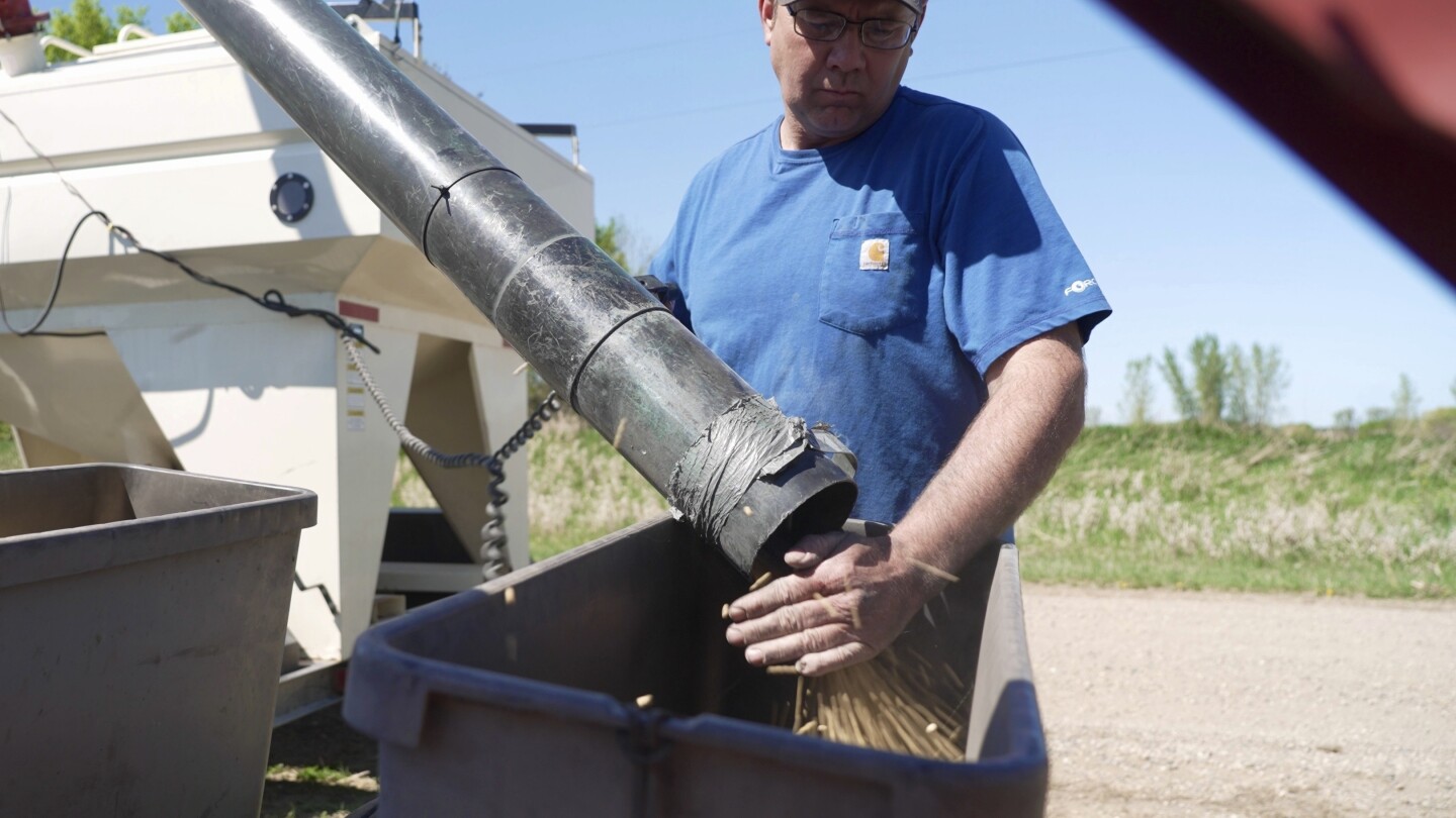 Farmers weigh Trump's trade war like they watch the weather, waiting to see how things go