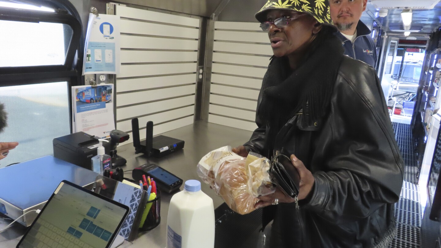 Без супермаркет за жителите на Атлантик Сити, Ню Джърси и болниците създават мобилни магазини за хранителни стоки