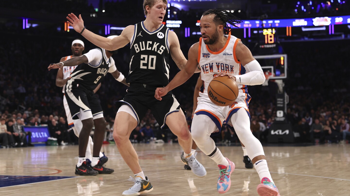Jalen Brunson marca 44 pontos na vitória dos Knicks sobre os Bucks por 140-106
 #ÚltimasNotícias
