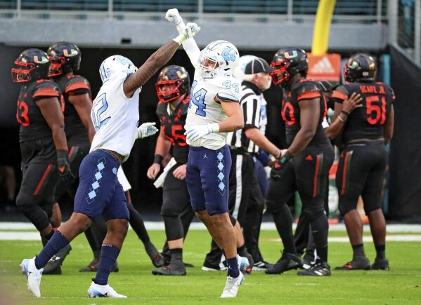 Miami Hurricanes bring back black jerseys vs. North Carolina Tar Heels