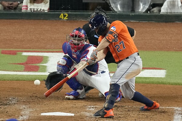 Abreu, Alvarez and Altuve help Astros pull even in ALCS with 10-3 win over  Rangers in Game 4