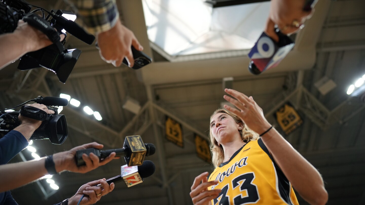 Iowa needed a veteran guard, and Lucy Olsen and her mid-range game was ...