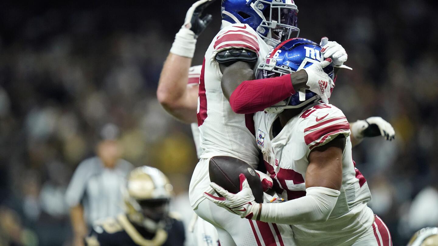 For NY Giants, it's Kadarius Toney's time to shine vs. New Orleans Saints