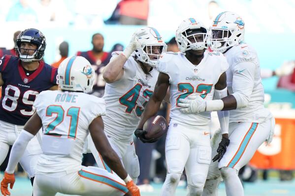 The Miami Dolphins beat the Houston Texans despite a 5-turnover game