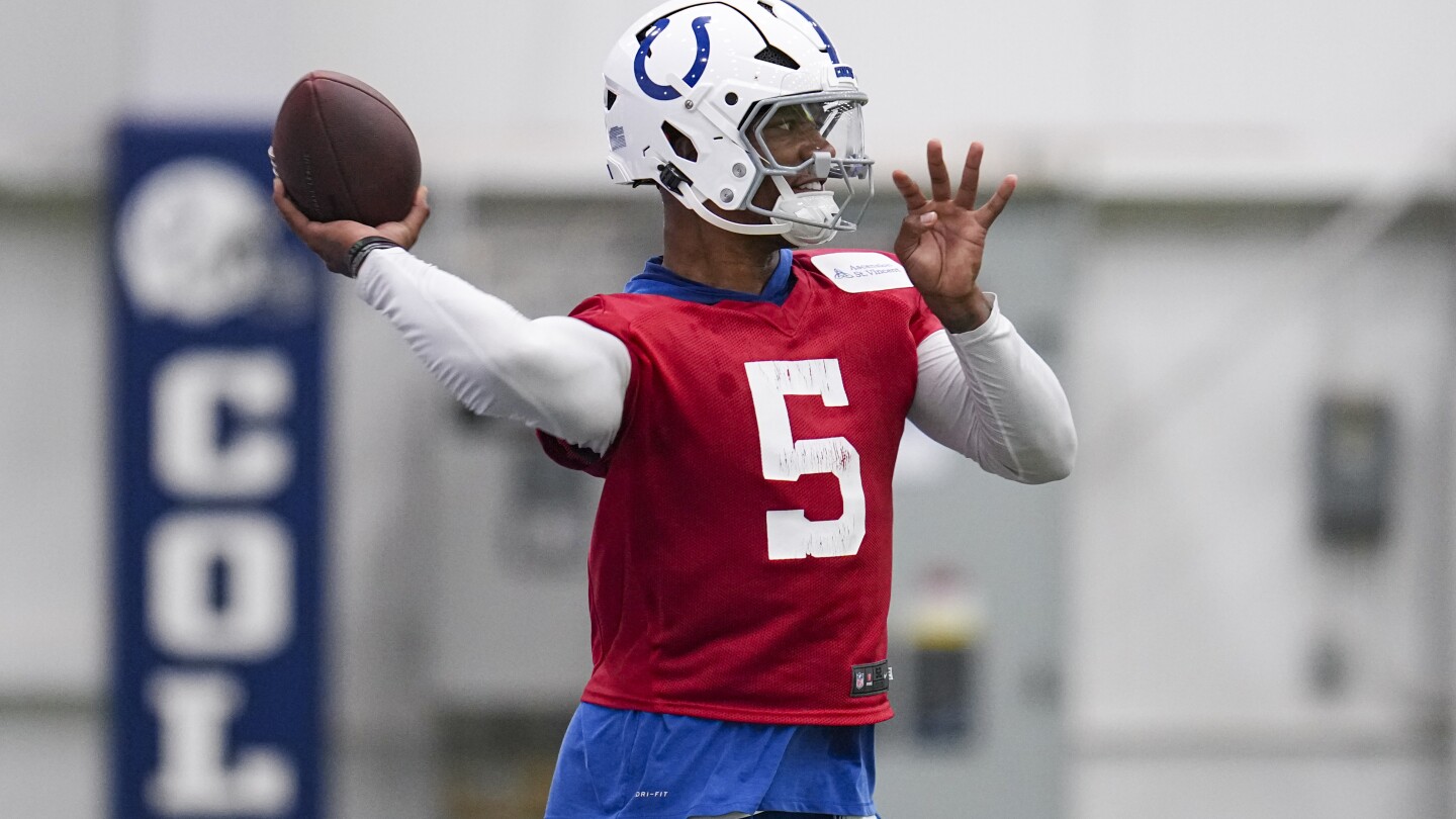 Colts QB Anthony Richardson is sidelined indefinitely with a right shoulder injury