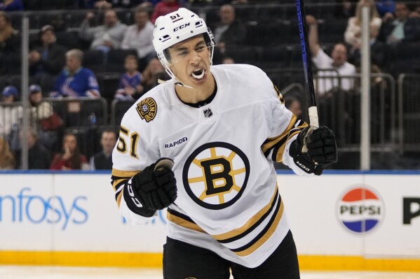 Bruins rookie Poitras plays his way onto roster. Now he needs to
