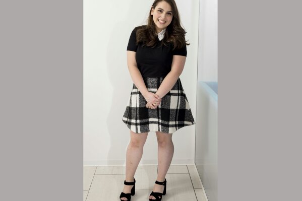 Beanie Feldstein poses for a portrait to promote "Lady Bird" on Tuesday, Nov. 7, 2017, in New York. (Photo by Brian Ach/Invision/AP)