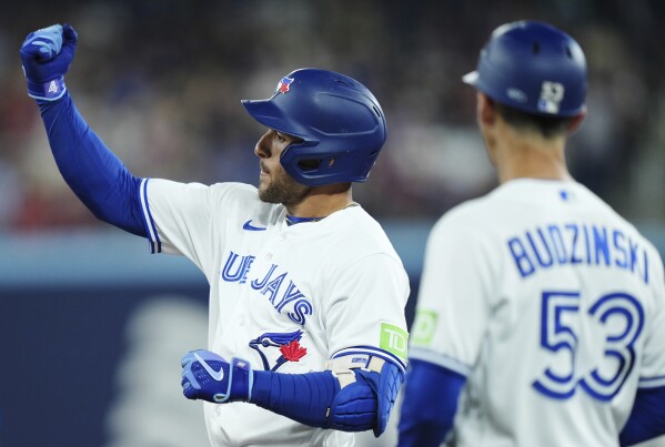 MLB on X: The Blue Jays get their guy. Toronto and OF George