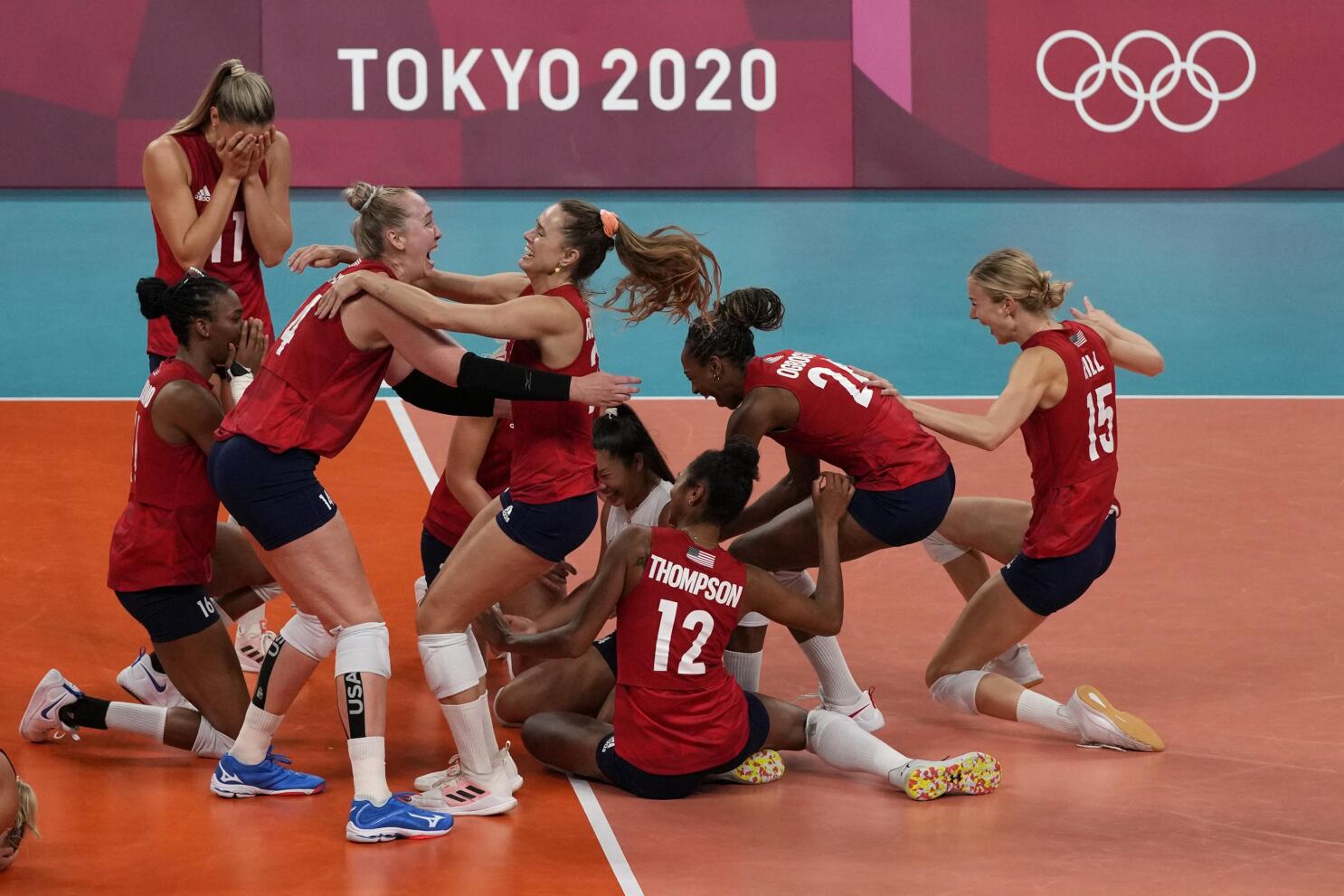 Trafik Drivkraft Observatory US women beat Brazil to win 1st Olympic volleyball gold | AP News