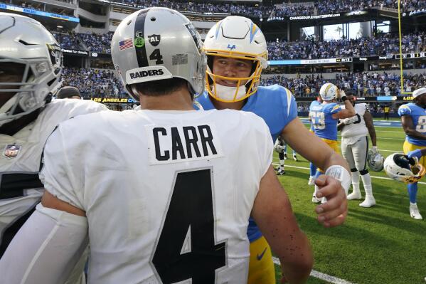Carr-Adams connection shines, but can't snag win for Raiders