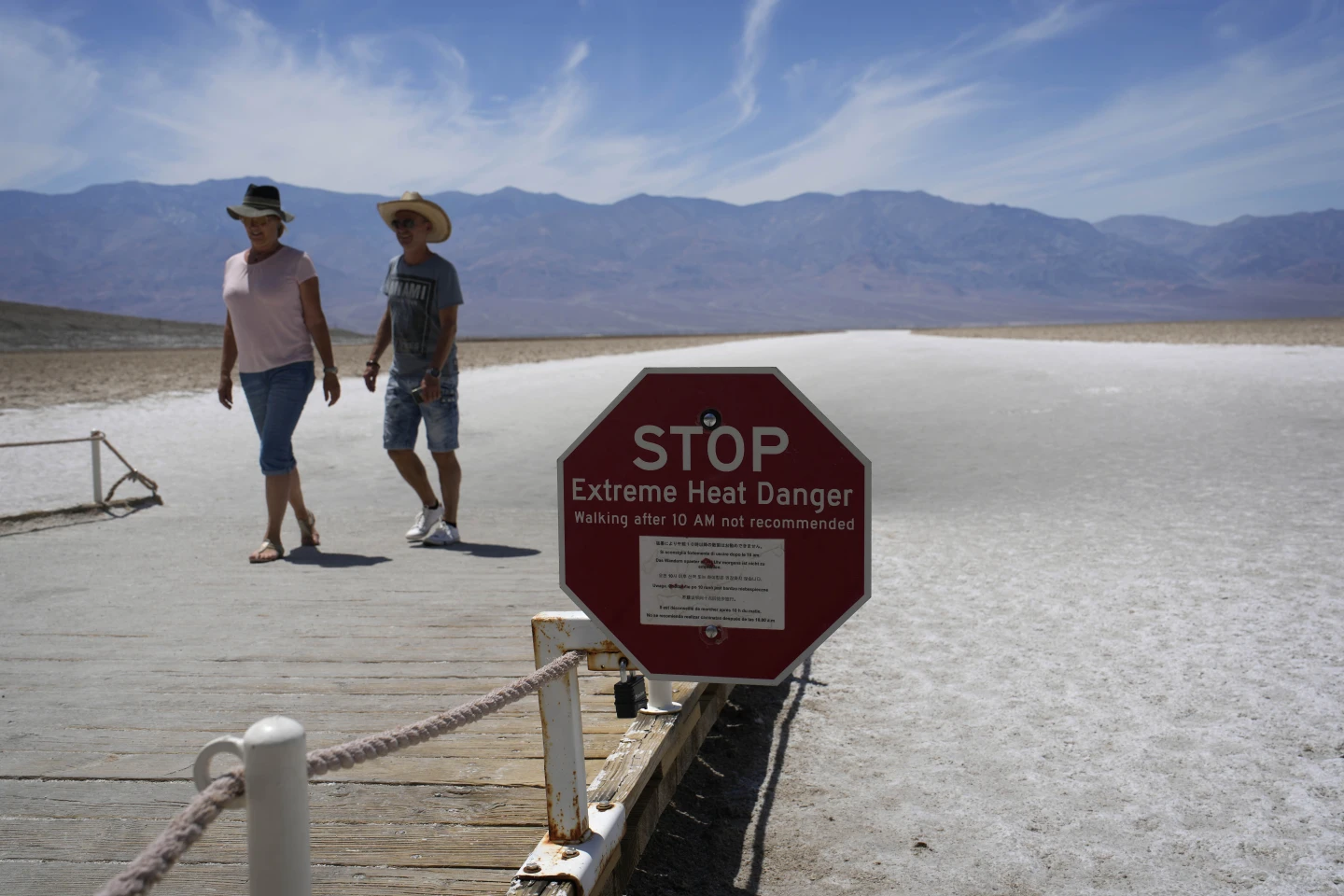 Scorching Temperatures Leave Death Valley, California, Sizzling as Heat Wave Continues
