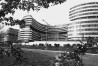 Democratic National Committee office in the luxurious Watergate complex in Washington, shown April 20, 1973.  (APPhoto)