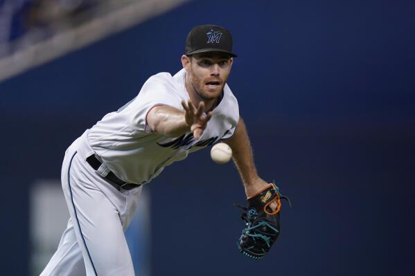 Who is Anthony Bender and how did Miami Marlins find him?
