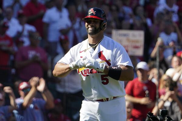Pujols hits 703rd HR to pass Babe for 2nd in RBI; Cards lose