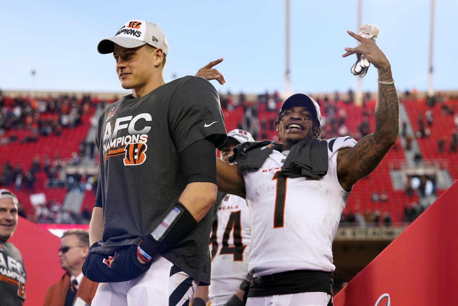 Cincinnati Bengals QB Joe Burrow iced out O-line with custom