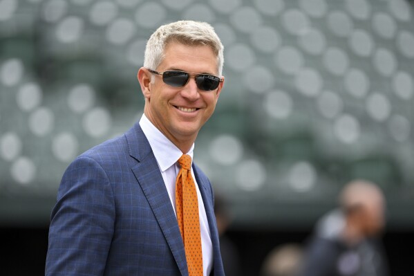 Baltimore Orioles GM Mike Elias voted MLB executive of the year | AP News