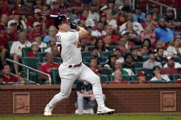 The Cardinals celebrated Tyler O'Neill's walk-off home run by
