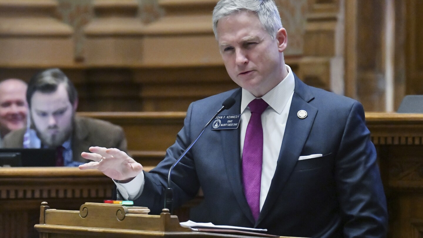 John Kennedy, Georgia's top Senate Republican, joins race for lieutenant governor