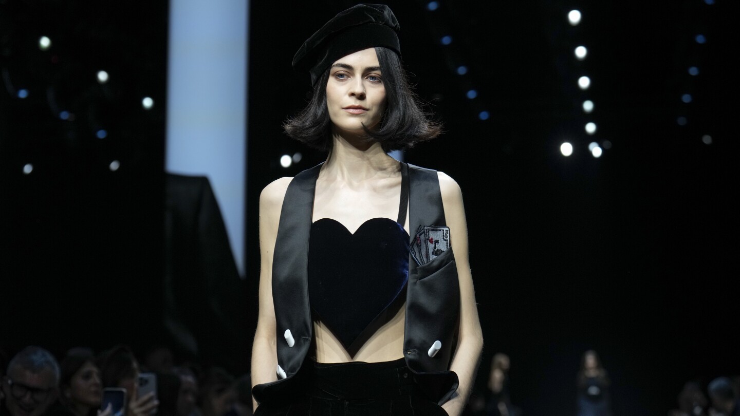 At 90, Giorgio Armani has more than a few cards up his sleeve on the runway