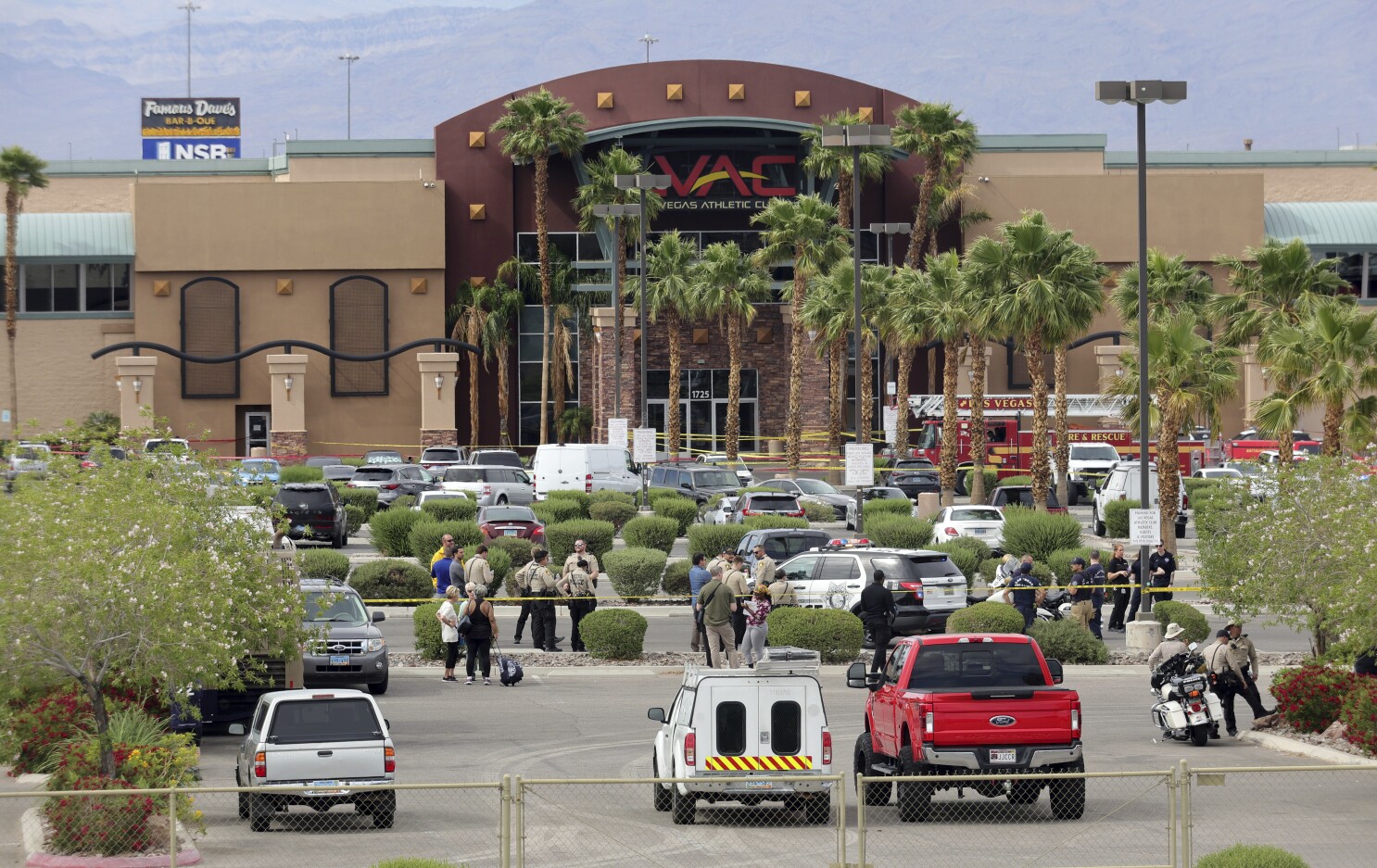 AP PHOTOS: Las Vegas Gym Shooting