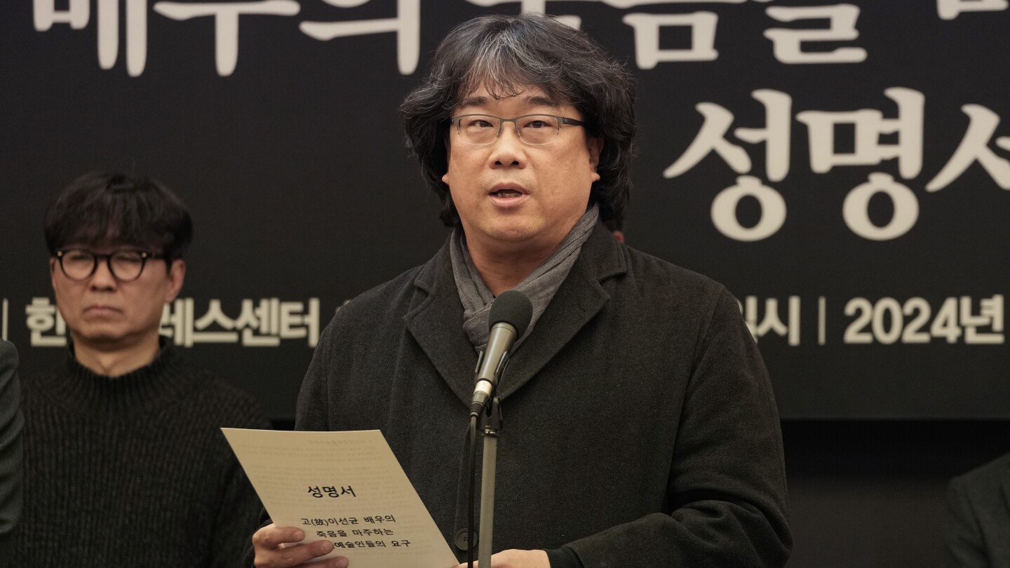 Режисьорът на „Паразит“ призовава за задълбочено разследване на смъртта на актьора Лий Сун-кюн