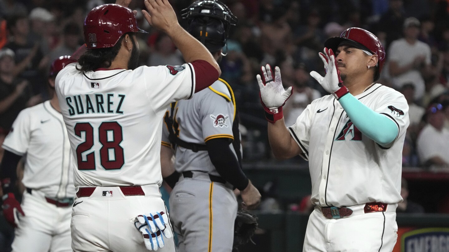 Diamondbacks blank Pirates 5-0 behind Nelson to stop 5-game slide