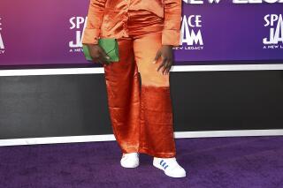 WNBA basketball player Nneka Ogwumike, of the Los Angeles Sparks, arrives at the world premiere of "Space Jam: A New Legacy" on Monday, July 12, 2021, at Regal L.A. Live in Los Angeles. (Photo by Jordan Strauss/Invision/AP)