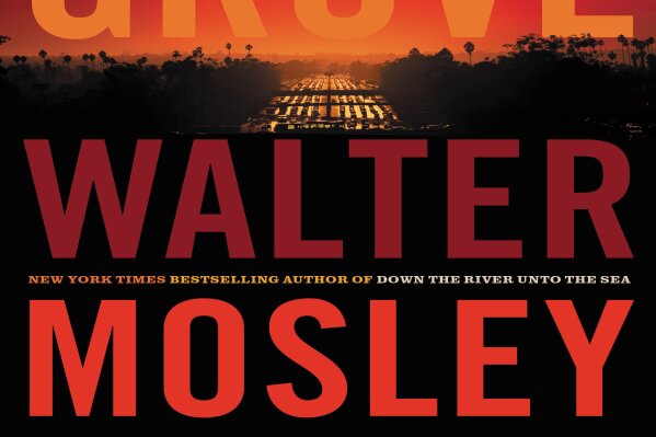 This cover image released by Mulholland Books shows "Blood Grove" by Walter Mosley. (Mulholland Books via AP)