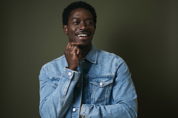 Damson Idris poses for a portrait to promote "F1 The Movie" on Tuesday, June 17, 2025, in New York. (Photo by Taylor Jewell/Invision/AP)