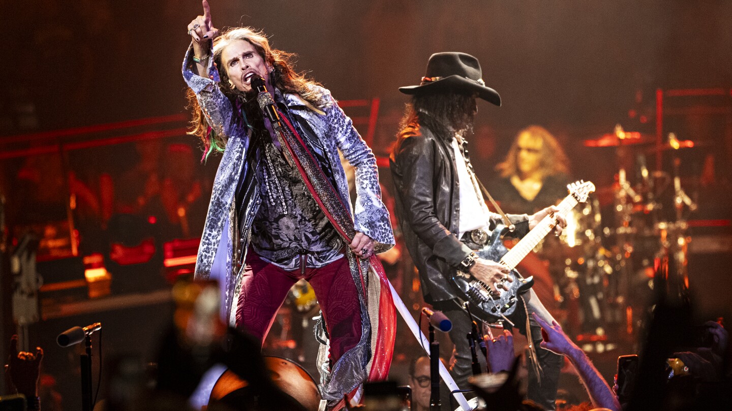 Sweet emotion in Philadelphia as Aerosmith starts its farewell tour