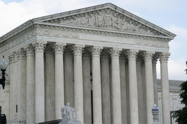 FILE - The U.S. Supreme Court building is shown, May 4, 2022 in Washington. (AP Photo/Alex Brandon, File)
