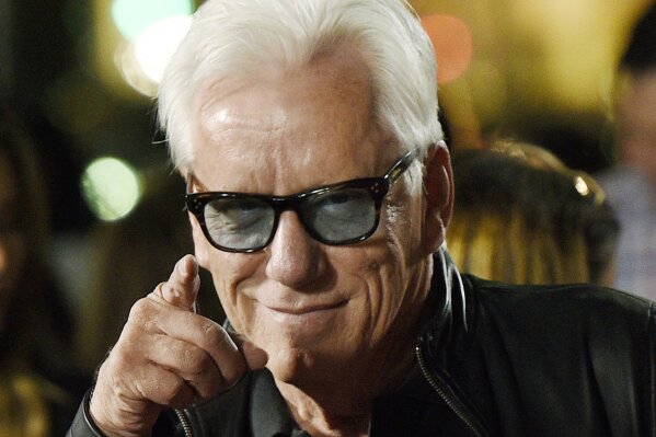 
              FILE - In this Nov. 2, 2016, file photo, actor James Woods poses at the premiere of the film "Bleed for This" at the Samuel Goldwyn Theater in Beverly Hills, Calif. Woods has been locked out of his Twitter account over a tweet he sent out on July 20, 2018, that was found to be in violation of Twitter’s rules. (Photo by Chris Pizzello/Invision/AP, File)
            