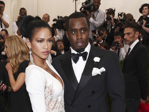 Cassie Ventura, left, and Sean "Diddy" Combs appear at The Metropolitan Museum of Art's Costume Institute benefit gala celebrating "China: Through the Looking Glass" in New York on May 4, 2015. (Photo by Charles Sykes/Invision/AP, File)