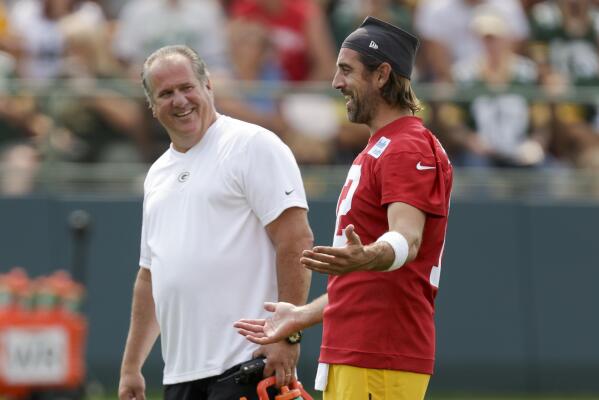 Aug. 4: Jordy Nelson visits Packers training camp