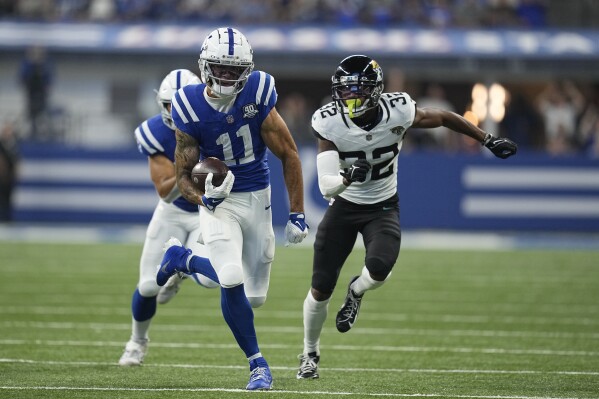 Colts receivers have accomplished something in 11 games that the