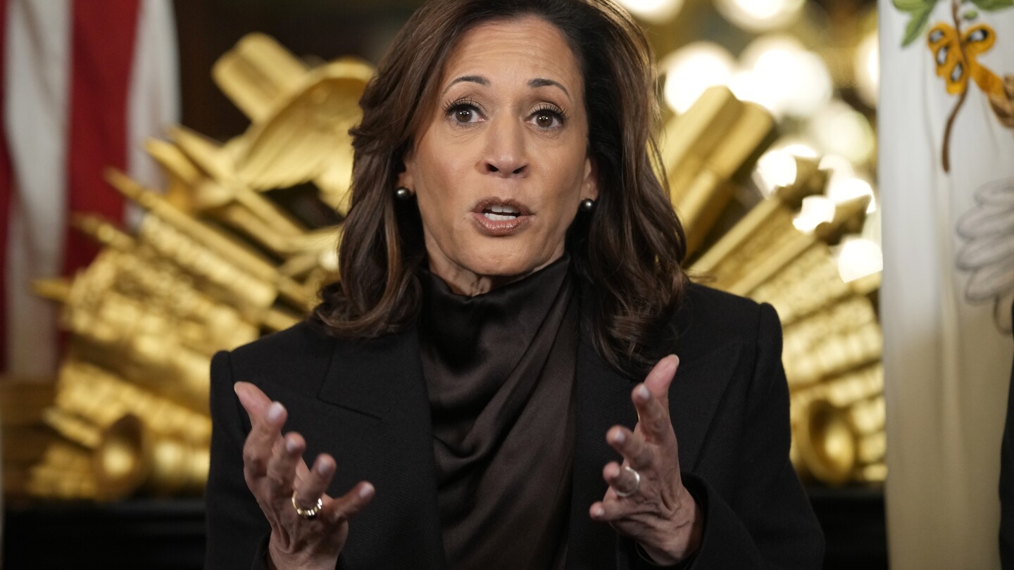 Kamala Harris plans a speech sharply criticizing Donald Trump's policies