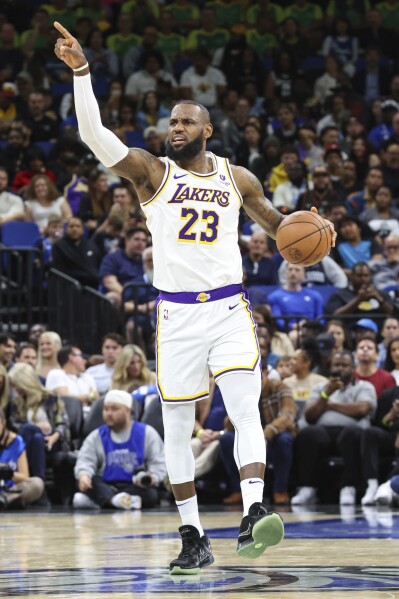 NBA AO VIVO - LOS ANGELES LAKERS X ORLANDO MAGIC, LeBron James x Paolo  Banchero