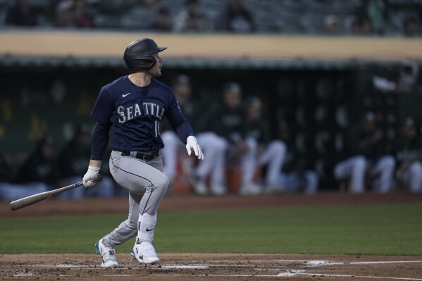Mariners Held to 1 Hit, Castillo Tagged in 4-1 Loss to A's – NBC Bay Area