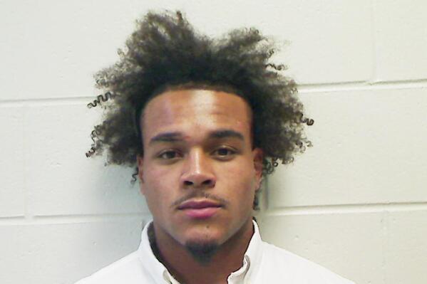This undated photo provided by the Bulloch County Sheriff's Office shows Marc Wilson, of Sharpsburg, Ga. A judge has set an April trial for a biracial man charged with murder in the 2020 shooting of a teenage girl on a Georgia highway. Attorneys for Wilson say he fired his gun in self-defense as a pickup truck tried to run Wilson's car off the road while people inside yelled racial slurs. The Statesboro Herald reports a judge in Bulloch County on Friday denied a motion by Wilson's lawyers to drop the charges based on his self-defense argument. (Bulloch County Sheriff's Office via AP)