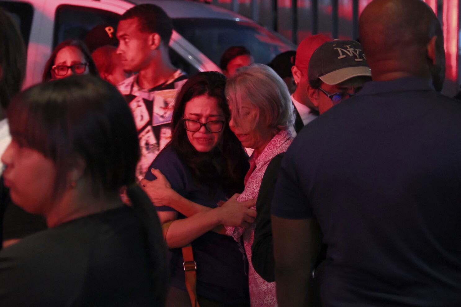 The roof collapses at a Dominican Republic nightclub, killing at least 98 people