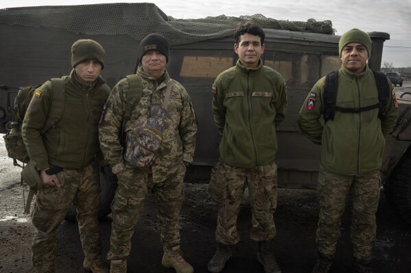 Ukraine war: Hardened Colombian fighters answer Zelenskyy's call to join  depleted ranks