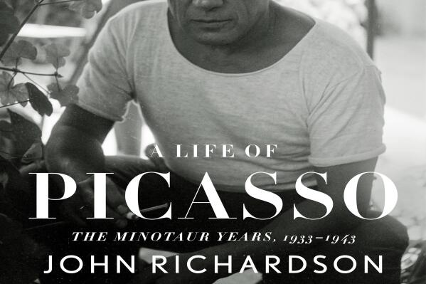 This cover image released by Knopf shows "A Life of Picasso: The Minotaur Years, 1933-1943," by John Richardson. (Knopf via AP)