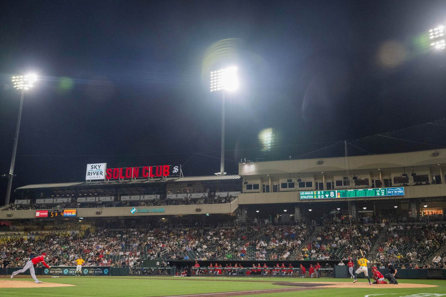 Athletics and Rays have struggled in the minor league ballparks that are their temporary homes