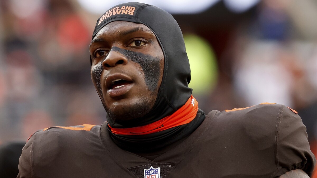 Cleveland Browns release defensive tackle Perrion Winfrey following spate  of off-field problems