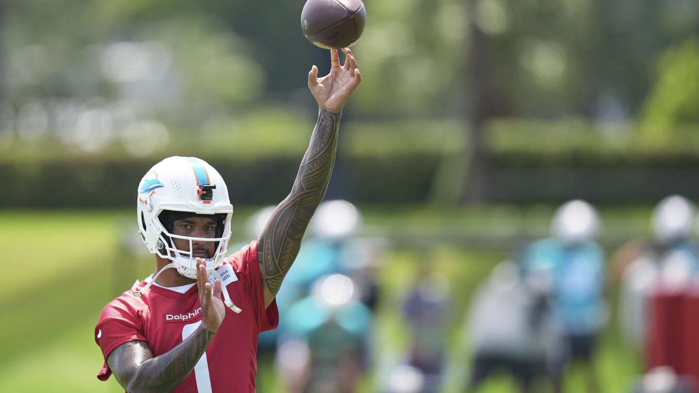 Dolphins QB Tagovailoa Focuses on Injury Protection Ahead 2025 Season