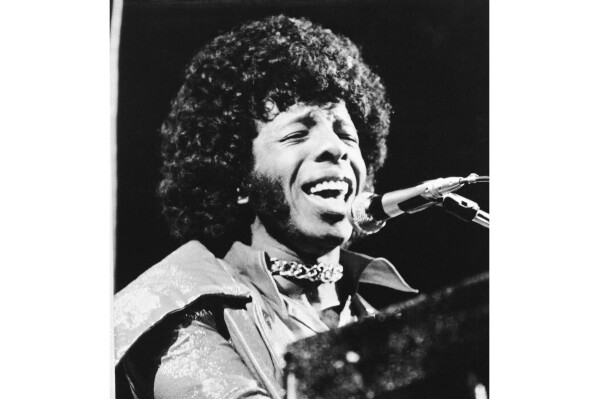 Rock star Sylvester "Sly" Stone of Sly and the Family Stone appears in April 1972. (AP Photo, File)