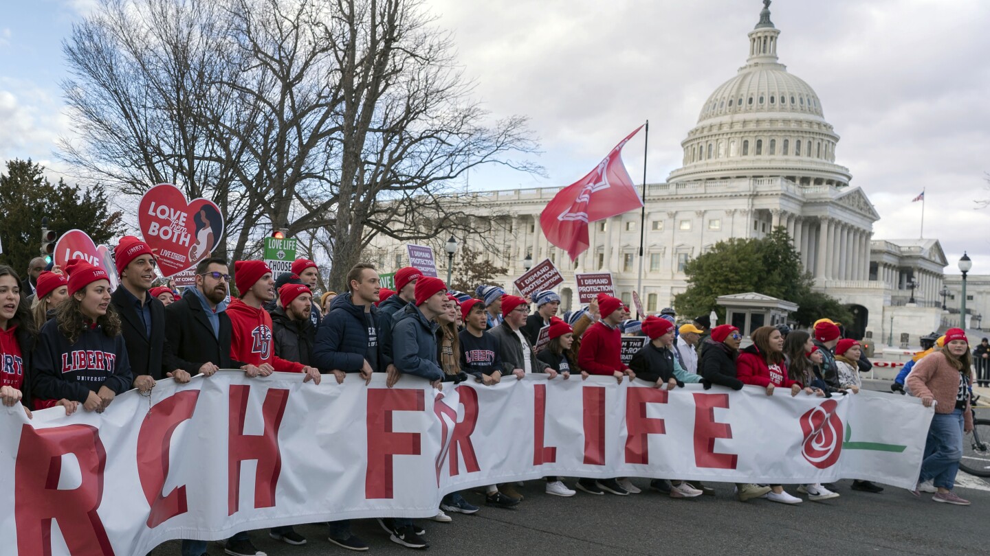 Anti-abortion activists brace for challenges ahead as they gather for annual March for Life