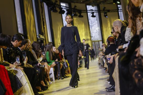 Paris Fashion Week spans minimalism and Renaissance blooms